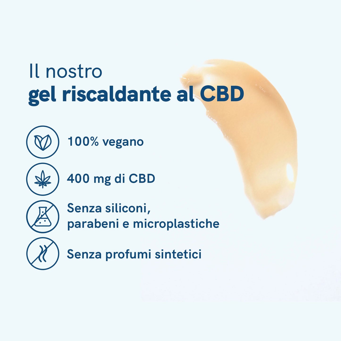 3x2: Gel riscaldante al CBD