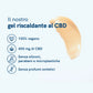 3x2: Gel riscaldante al CBD