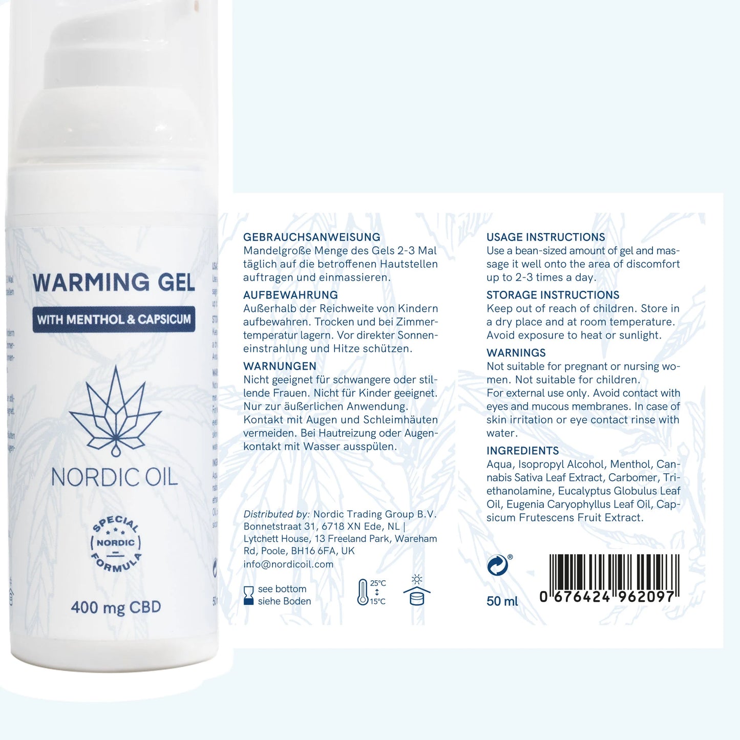 3x2: Gel riscaldante al CBD