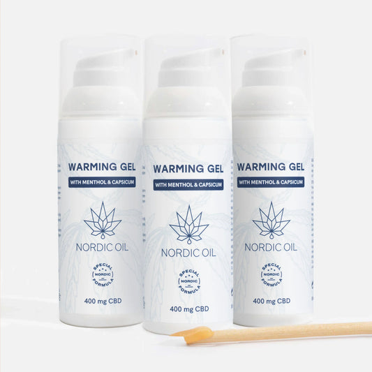 3x2: Gel riscaldante al CBD