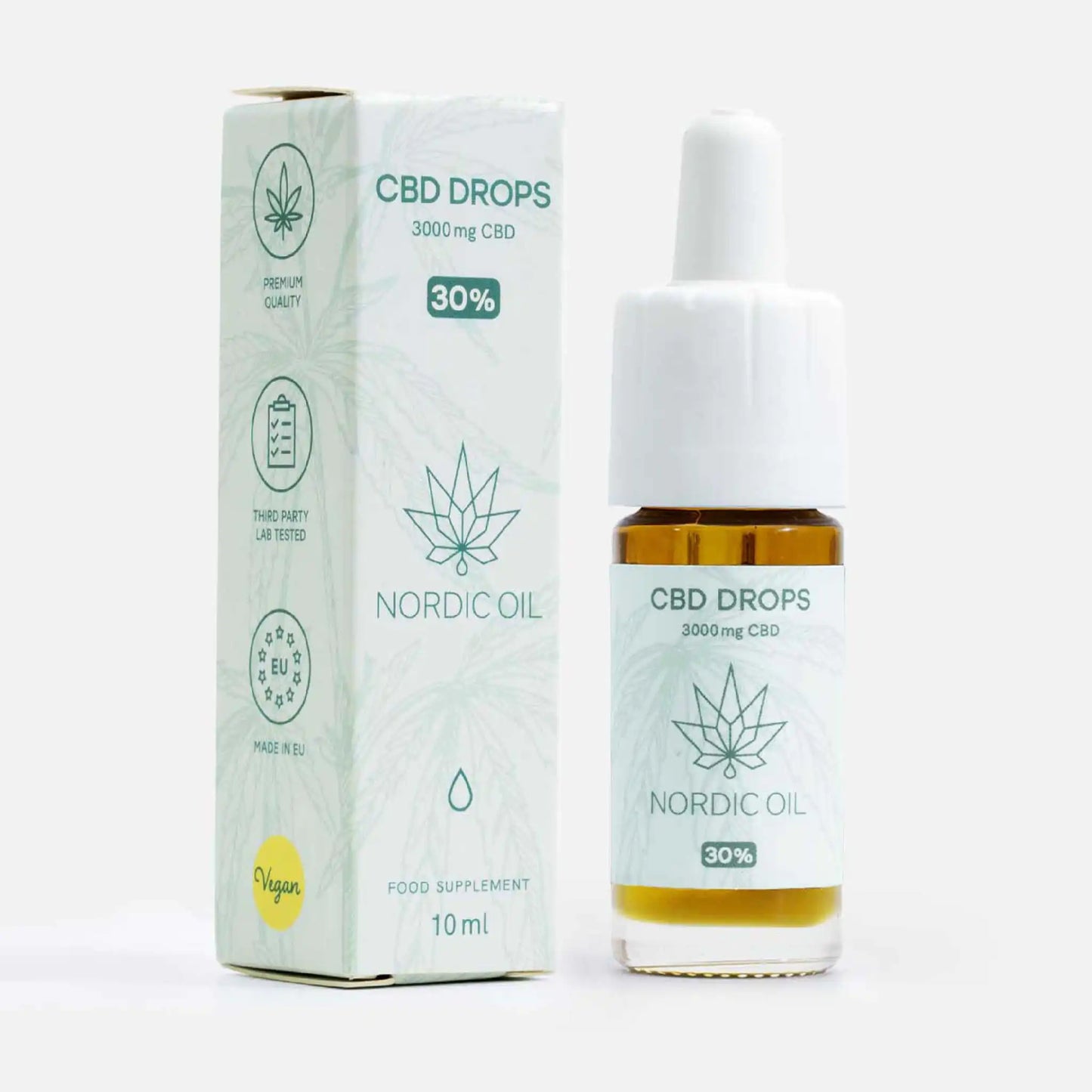 Olio di CBD - Confezione e prodotto